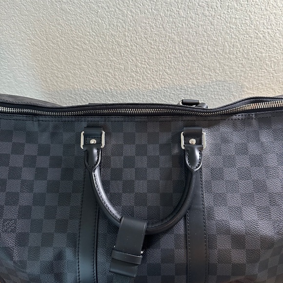 New Louis Vuitton Keepall Bandouliere Damier Geant Canvas 55 - Picture 13 of 16
